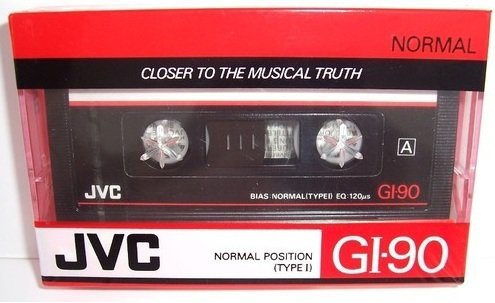 JVC GI 90 Cassette Tape