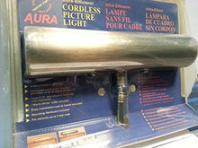 Load image into Gallery viewer, Aura Ultra-Efficient Antique Brass Cordless Picture Light Lamp
