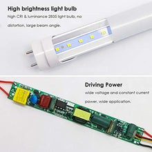 Load image into Gallery viewer, Aolyty T8 LED Tube Light 9W 2ft 24&quot; 6500K Super Bright Dual End Powered No Ballast Bypass for Warehouse, Garage, Office, Home - 20 Pack
