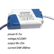 Load image into Gallery viewer, LED Dimmable Driver,BSOD 6-7W Dimming Transformer Input Voltage AC220V Output DC15-28V Current 280-300ma Driver Power Supply
