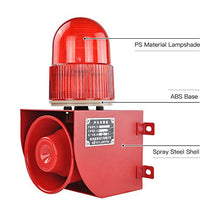 Load image into Gallery viewer, YS-01G Industrial Harbor pier Waterproof Sound and Light Alarm AC110V-AC120V
