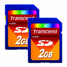 Load image into Gallery viewer, Sony Cyber-Shot DSC-W810 Digital Camera Memory Card 2X 2GB Standard Secure Digital (SD) Memory Card (1 Twin Pack)
