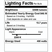 Load image into Gallery viewer, Philips 306522 - C400S51/C High Pressure Sodium Light Bulb
