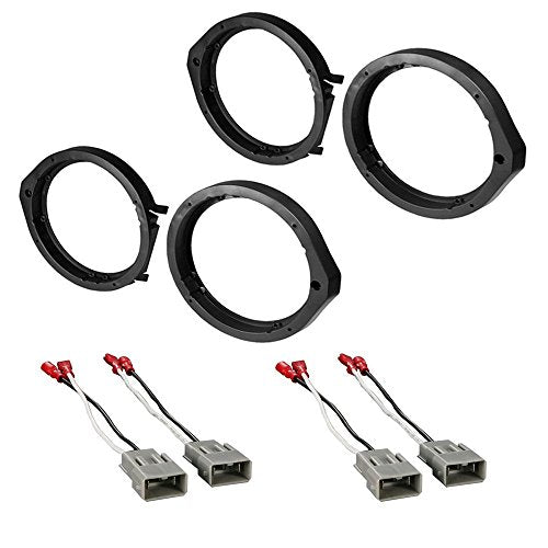 Speaker Adapters + Speaker Connector Harness for Select Honda and Acura Vehicles