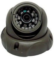Professional 700 TVL High Resolution Black Dome CCTV Security Camera, 24 Infr...