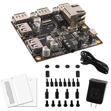 Load image into Gallery viewer, MakerSpot 5-Port Stackable USB Docking Hub for Raspberry Pi Zero V1.3 with Protector, 2.4A Power Supply, 1.5m Micro USB Cable with On Off Switch and Standoffs
