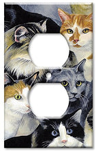 Load image into Gallery viewer, Outlet Cover Wall Plate - Just Cats!
