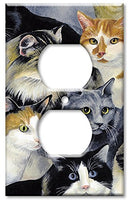 Outlet Cover Wall Plate - Just Cats!