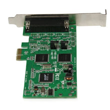 Load image into Gallery viewer, StarTech.com 4 Port PCI Express Dual Profile PCIe Serial Card Adapter with Breakout Cable - 2 x RS232 2 x RS422/RS485 PEX4S232485

