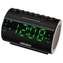 Load image into Gallery viewer, JENSEN JCR-210 AM/FM Digital Dual Alarm Clock Radio with Nature Sounds
