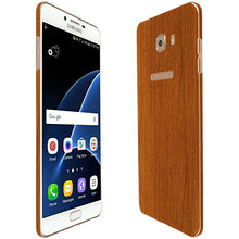 Load image into Gallery viewer, Skinomi Light Wood Full Body Skin Compatible with Samsung Galaxy C9 Pro (Full Coverage) TechSkin with Anti-Bubble Clear Film Screen Protector
