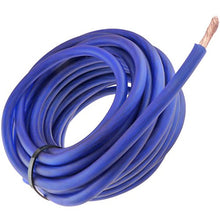 Load image into Gallery viewer, 20FT Blue 8 Gauge Primary Speaker Wire or Amp Power + Ground Car Audio Flexible
