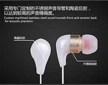 Load image into Gallery viewer, Rillpac CE10S with Mic and Remote Noise Isolating in-Ear HiFi Stereo Earphones for All Cell Phones White Color
