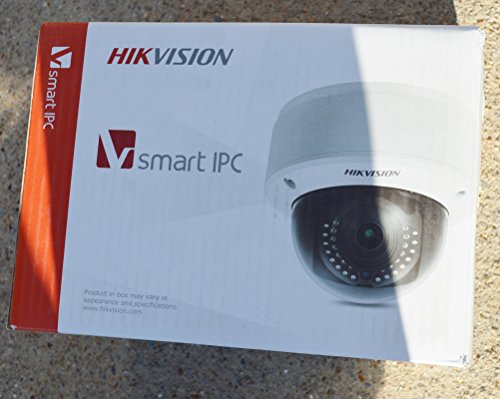 Hikvision DS-2CD4124FWD-IZ Indoor Dome Camera, 2MP/1080P, H.264, 2.8-12 mm Varifocal Lens, Motorized Zoom Focus, Day/Night, Wide Dynamic Range, IR