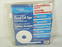Load image into Gallery viewer, Jacobs&amp;Thompson 21009 Closed Cell Tape 3/16&quot;x3/8&quot; Approx 12m
