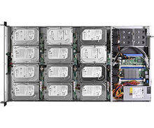 Load image into Gallery viewer, ASRock Intel Avoton C2550/DDR3/V&amp;2GbE 1U Rackmount Server Barebone System 1U12LW-C2550
