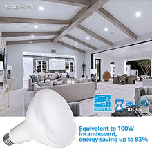 Load image into Gallery viewer, TORCHSTAR 16-Pack BR40 LED Light Bulbs, Dimmable Indoor Flood Light, 17W (100W Eqv.), 5000K Daylight, Recessed LED Can Light, 1400 Lumens, Flicker-Free, E26 Base, UL &amp; Energy Star Listed
