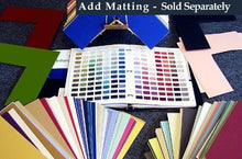 Load image into Gallery viewer, 4x6 Mat Board Uncut Variety Pack 25 Assorted Colors
