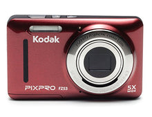Load image into Gallery viewer, Kodak PIXPRO Friendly Zoom FZ53-RD 16MP Digital Camera with 5X Optical Zoom and 2.7&quot; LCD Screen (Red)
