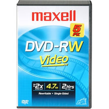Load image into Gallery viewer, Maxell DVD-RWs (635116) (635116)
