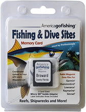 Load image into Gallery viewer, America Go Fishing - Fishing and Dive Sites Memory Card - Broward County Florida
