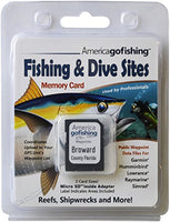 America Go Fishing - Fishing and Dive Sites Memory Card - Broward County Florida