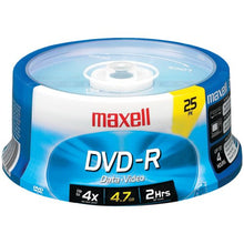 Load image into Gallery viewer, Maxell 639011 Dvd+r Spindle 4.7 Gb 25 Count
