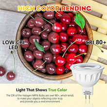 Load image into Gallery viewer, MR16 LED Bulb 50W Halogen Equivalent, 5W 12V 2700K Soft Warm White, GU5.3 Bi-Pin Base, 40 Degree Spot Lighting for Indoor/Outdoor Landscape Track Bulbs-Not Dimmable (6 Pack)

