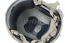 Load image into Gallery viewer, Adjustable Maritime 10 Level of Kevlar Aramid Fibre Protective Helmet Tan DE M/L
