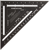 Johnson Level & Tool 12? Johnny Square, Professional Easy-Read Aluminum Rafter Square w/out Manual
