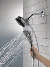 Load image into Gallery viewer, Delta Faucet 4-Spray In2ition 2-in-1 Dual Hand Held Shower Head with Hose, Chrome 58467
