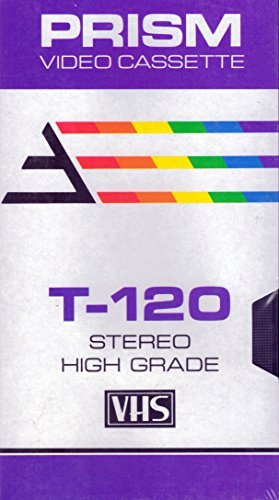 Prism VHS Video Tape, High Grade, Bright Colors/Maximum Detail, 6-Hour 10120 / PRS10120