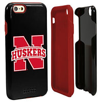 Guard Dog Collegiate Hybrid Case for iPhone 6 / 6s  Nebraska Cornhuskers  Black