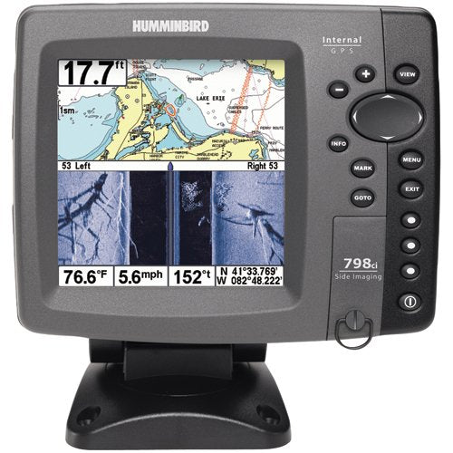 Humminbird 798ci SI Combo 5-Inch Waterproof Marine GPS and Chartplotter with Sounder