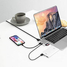 Load image into Gallery viewer, USB C Hub,Alpharan Multiport Type C Adapter for Apple 2016/2017 MacBook Pro 13 and 15,MacBook Pro Dock with Type-C 3.1 Charging Port,4K HDMI,USB 3.0 Port,SD &amp; Micro SD Card Reader (Space Grey)
