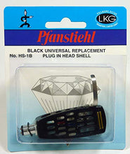 Load image into Gallery viewer, Pfanstiehl Universal Black Aluminum Headshell for Turntables
