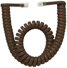 Load image into Gallery viewer, Handset Cord, 12-Foot Length, Cocoa Brown, Full Modular
