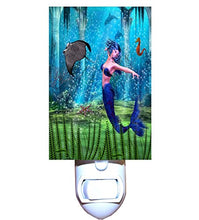Load image into Gallery viewer, Mermaid Manta Dance Decorative Night Light
