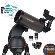 Load image into Gallery viewer, Celestron - NexStar 90SLT Computerized Telescope - Compact and Portable - Maksutov-Cassegrain Optical Design - SkyAlign Technology - Computerized Hand Control - 90mm Aperture
