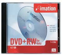 Imation IMN42492 4.7 GB DVD+RW Single Sided