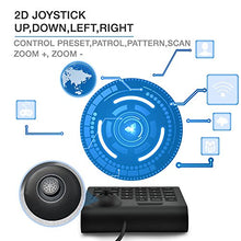 Load image into Gallery viewer, PTZ Keyboard,LEFTEK Analog Camera RS485 Controller Mini PTZ Jorystick with LCD Screen Display Menu
