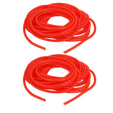 Load image into Gallery viewer, Aexit 8mm Dia Electrical equipment Flexible Spiral Tube Cable Wrap Computer Manage Cord Red 10M Long 2pcs
