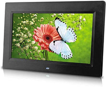Load image into Gallery viewer, 10 inch Digital Photo Frame with Remote Control, High Resolution 1024x600 Wide LCD Screen, Auto Slideshow &amp; Adjustable Interval, Wall-mountable, Plug and Play
