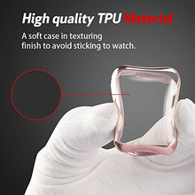 Load image into Gallery viewer, Toosunny for Apple Watch 3 Case Soft Plated TPU Screen Protector All-Around Protective Case High Defination Clear Ultra-Thin Cover for Apple iwatch 42mm Series 3 Series 2 Series 1 (Rose Gold, 42mm)
