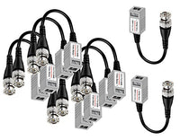 BeElion(TM) 5Pairs 10PCS HD CCTV Via Twisted BNC Video Balun Transmitter Transceiver for CVI/TVI/AHD CCTV System