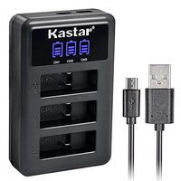 Kastar LCD USB Charger for GoPro HERO6, Hero 6 Black, Gopro6 and GoPro AHDBT-601, AHBBP-601 Sport Camera