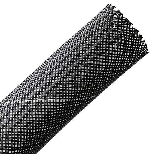 HellermannTyton 170-03019 Fray Resistant Flame Retardant Expandable Braided Sleeving, 1.0
