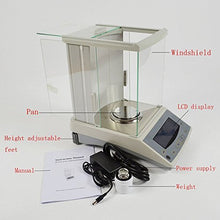 Load image into Gallery viewer, 200gx0.0001g 0.1mg Digital Analytical Balance Weighing Tree Precision Lab Scale

