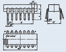 Load image into Gallery viewer, S.U.R. &amp; R Tools K131LA6 Analogue SN74H40N IC/Microchip USSR 10 pcs
