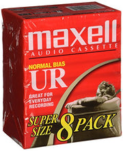 Load image into Gallery viewer, Maxell 109085 Brick Packs Optimally Designed for Voice Recording, Low Noise Surface with 60 Min Recording Time Per Tape

